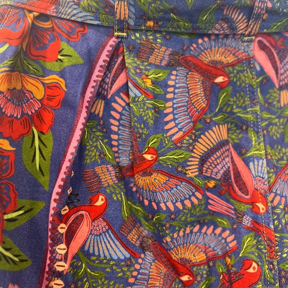 FARM Rio Multicolor Wide Leg Pants - Picture 6 of 11